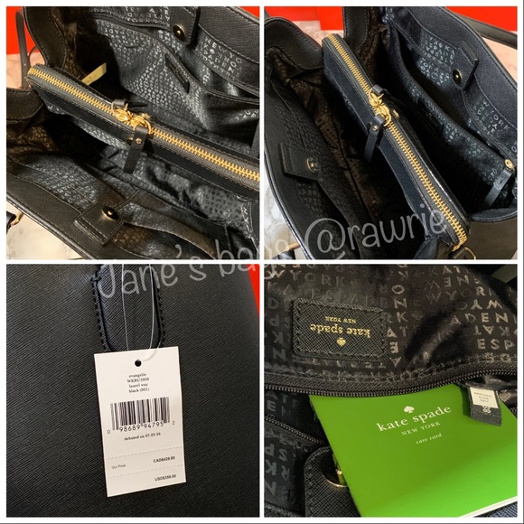 SALE New KS Saffiano Leather Evangelie Satchel - Picture 4 of 4